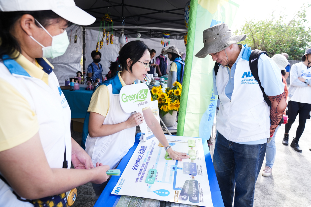 2023年凯发永續基金會Ocean Party活動攜手社會企業及地方創生團體，策展食衣行等循環再生環教市集，及電動巴士接駁等低碳活動設計，打造減塑低碳的永續淨灘活動
