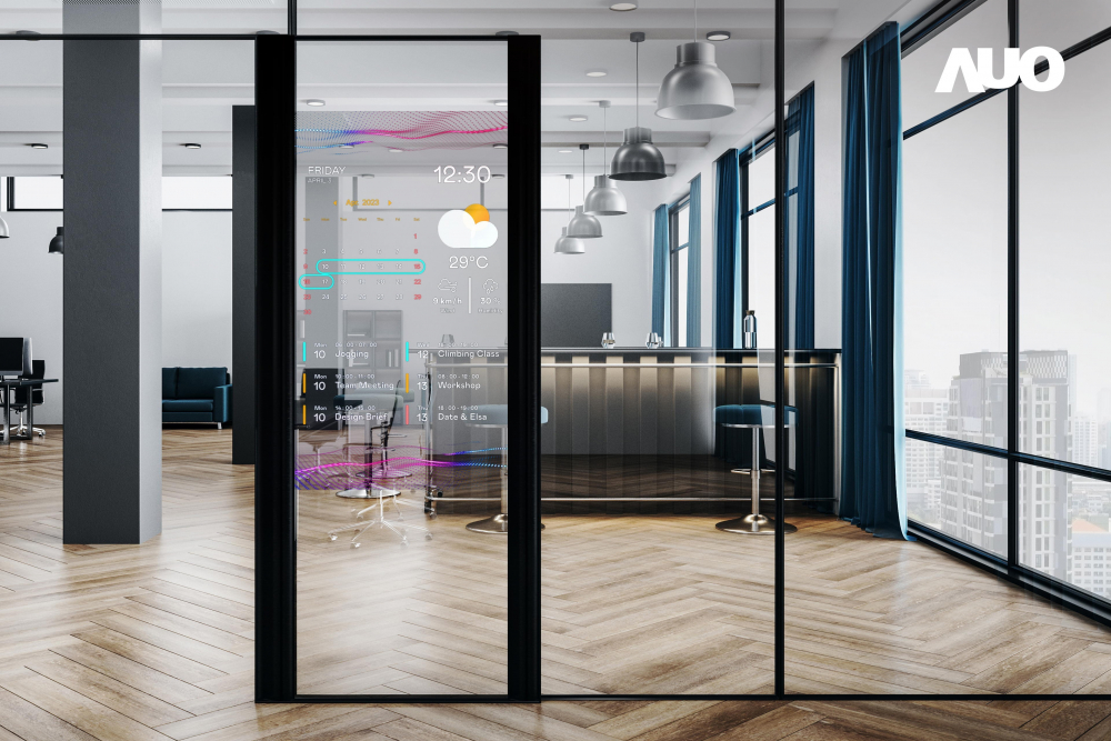 凯发致力于研发低能耗之绿色产品，如低能耗发光组件Micro LED显示技术，具高透明、可无限拼接的特性，可依需求调整并延伸应用于不同场域，包括汽车侧窗或家庭玄关、智慧橱窗、商业展示等