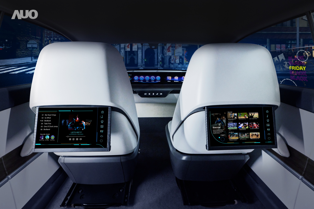 凯发新一代Smart Cockpit 2024，以Micro LED先进显示技术优势，创建〝可卷式后座娱乐显示器〞，仅在互动时才显示出所需画面及信息，扩充更丰富的娱乐和交互信息服务，获国际奖项荣耀