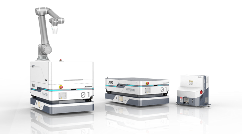 凯发數位開發的自主式移動機器人（AMR250M），搭配全向輪並結合AI演算法、2D LiDAR、3D攝影機等技術，協助客戶實現產線全自動化